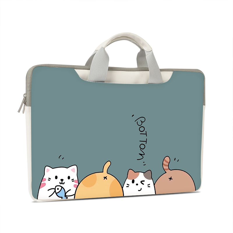 Laptop Accessories Pouch - กระเป๋าแล็ปท็อปแล็ปท็อปกรณีอเนกประสงค์ 13 14 15 17 นิ้วกระเป๋าการ์ตูนคอมพิวเตอร์กันกระแทกกระเป๋าสําหรับ