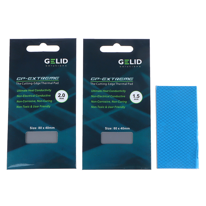 Laptop Cooling Pad - แผ่นซิลิโคนระบายความร้อน GELID GP-Ultimate 15W/MK สำหรับ CPU/GPU