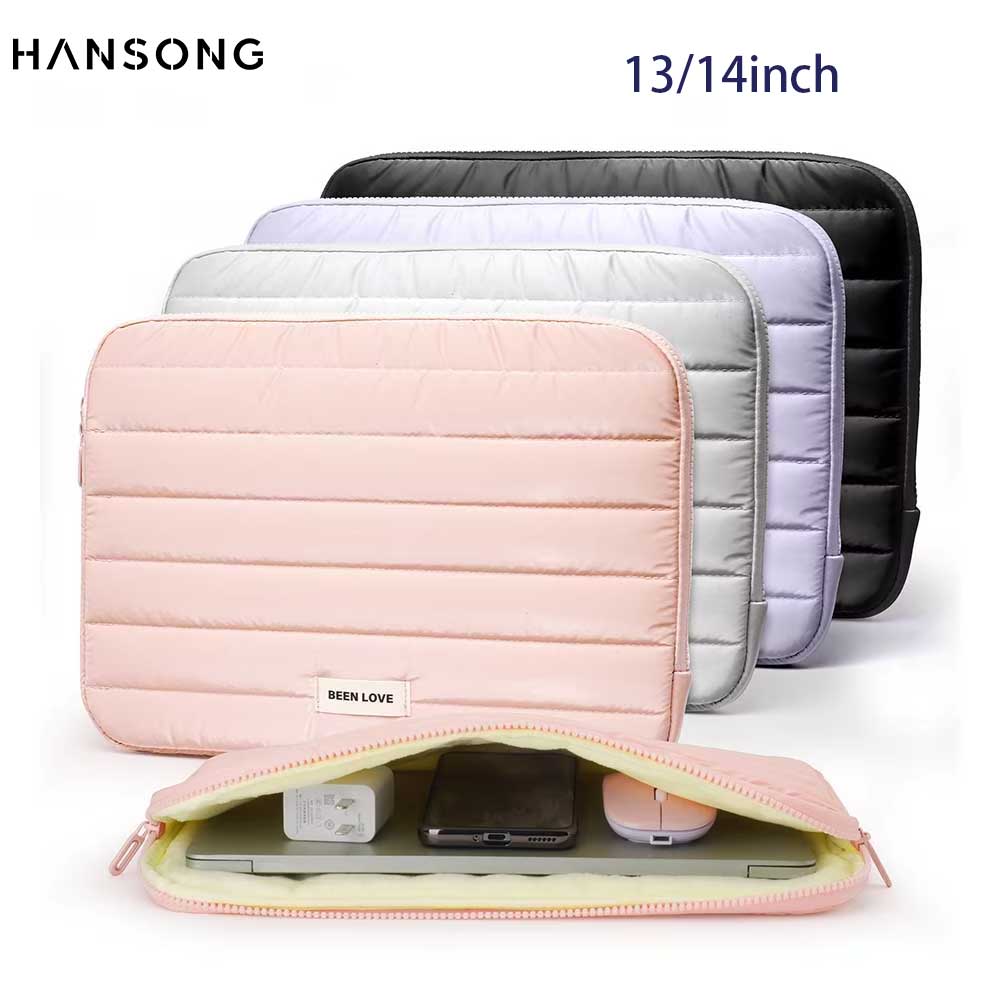 Laptop Accessories Pouch - 13/14 นิ้ว PUFFY แล็ปท็อปสําหรับแล็ปท็อปสําหรับ MacBook Air