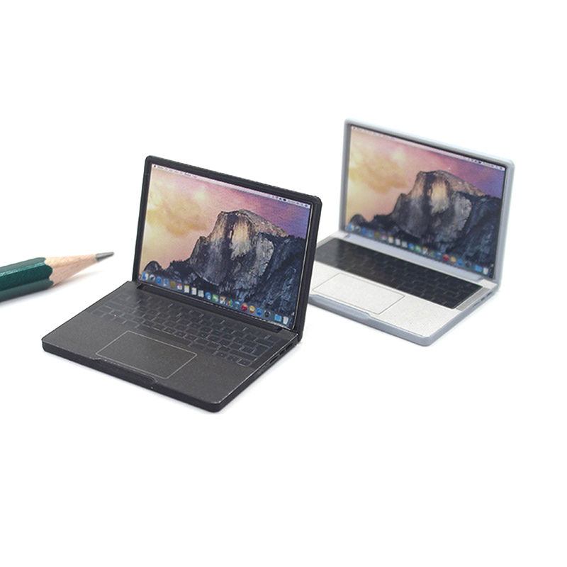 แล็ปท็อปจำลองน่ารัก ขนาด 1:12  - Laptop Accessories Diy บทวิจารณ์และราคา