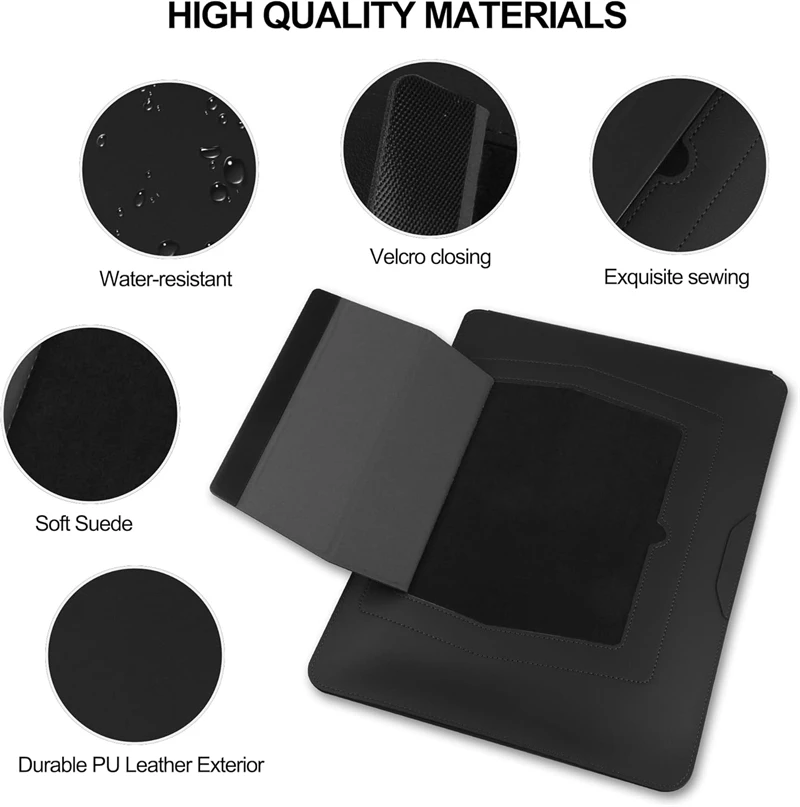แบบพกพาหนังแล็ปท็อปสําหรับ Mac - Laptop Accessories Pouch บทวิจารณ์และราคา