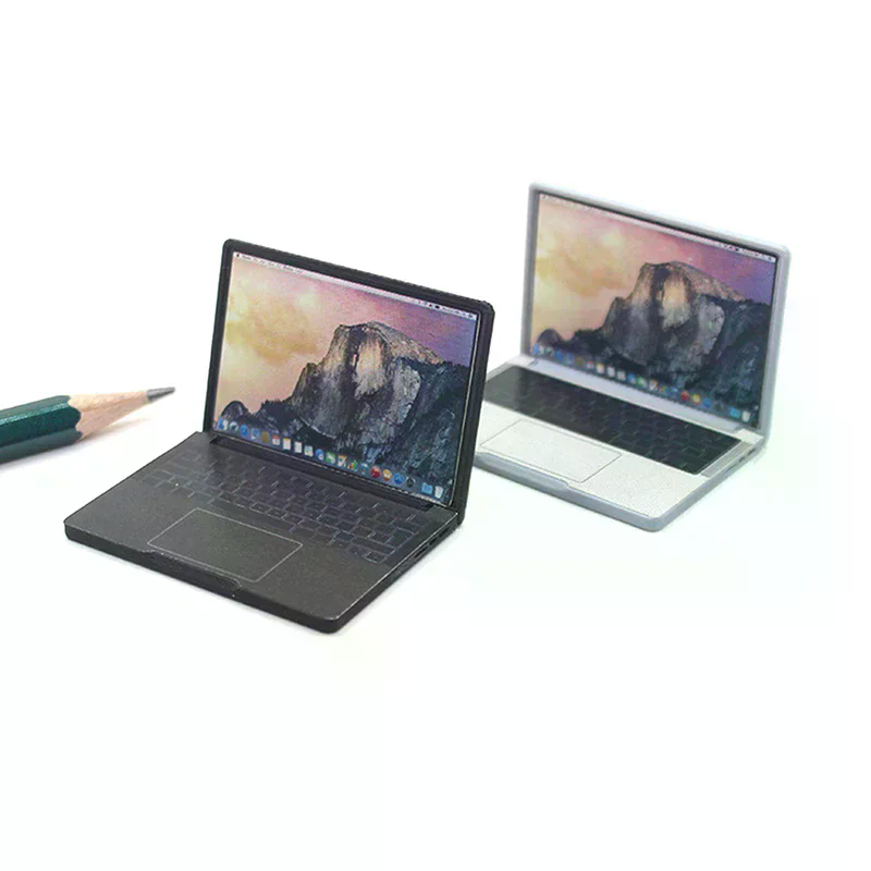 แล็ปท็อปจำลองน่ารัก ขนาด 1:12  - Laptop Accessories Diy บทวิจารณ์และราคา