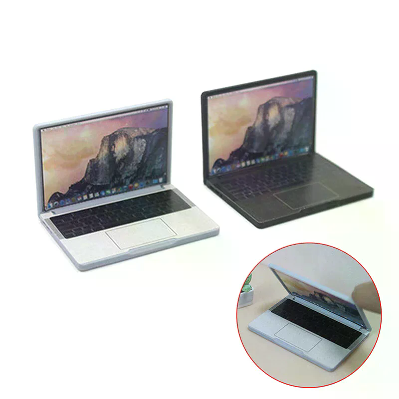 แล็ปท็อปจำลองน่ารัก ขนาด 1:12  - Laptop Accessories Diy บทวิจารณ์และราคา