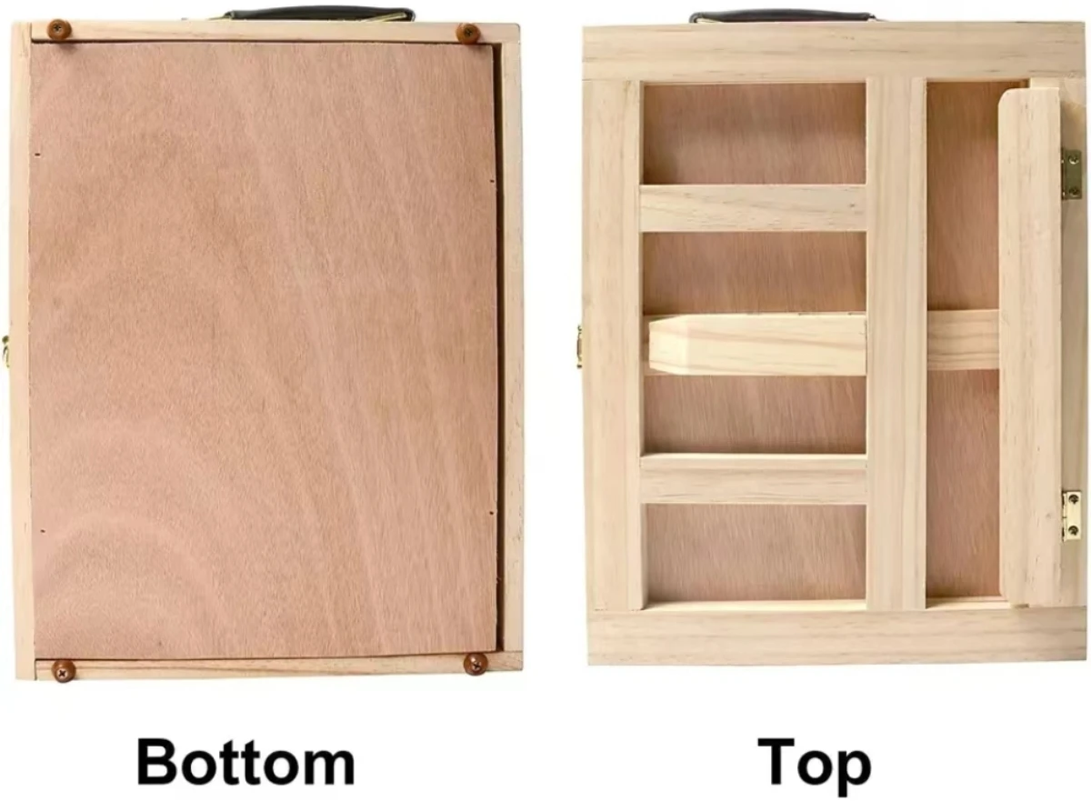 ขาตั้งโต๊ะไม้แบบพกพาสำหรับศิลป - Laptop Accessories Box บทวิจารณ์และราคา