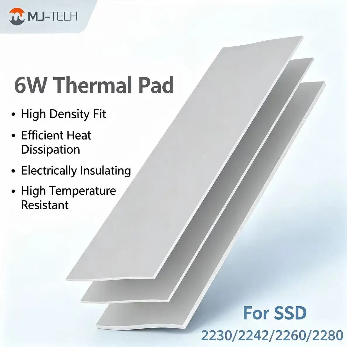 MJ-TECH 6W/mK แผ่นระบายความร้อ - Laptop Cooling Pad บทวิจารณ์และราคา