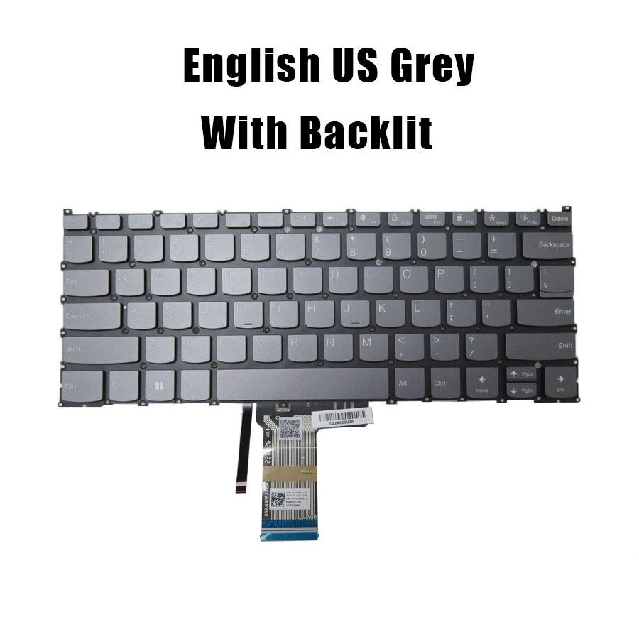 US/SW สีเทา/สีฟ้าแป้นพิมพ์แล็ป - Yoga Laptop Accessories บทวิจารณ์และราคา