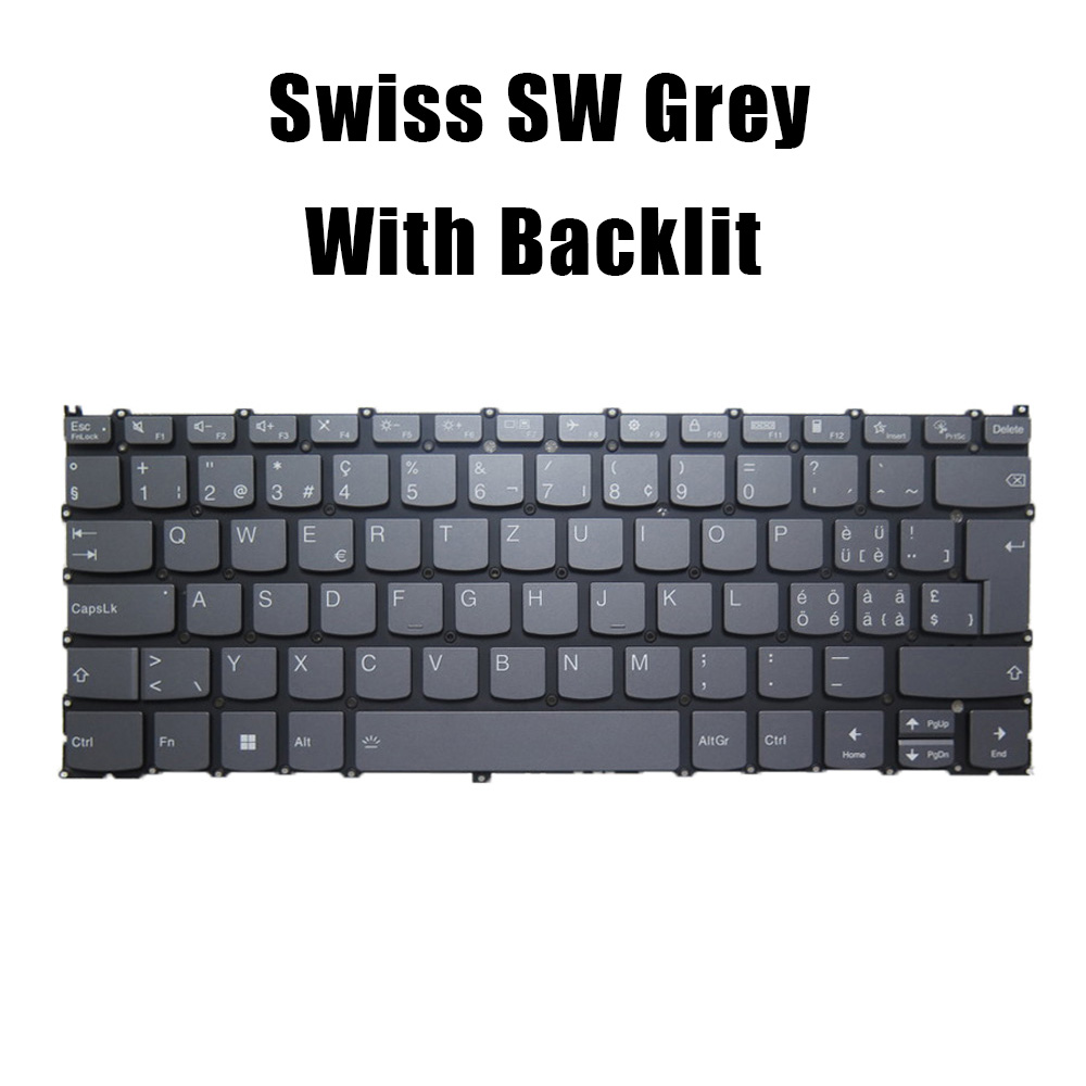 US/SW สีเทา/สีฟ้าแป้นพิมพ์แล็ป - Yoga Laptop Accessories บทวิจารณ์และราคา